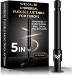 Rubber Antenna For Truck (5INCH) Ecoauto Dodge Gmc Chevy Wrangler (matt Black) New. Price: $25.00.