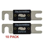 The Install Bay ANL500-10 High Quality Nickel Plated Amp Fuse (10/PACK) New. Price: $21.95.