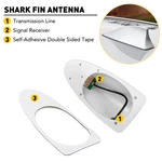 For Hyundai Sonata Shark 2015-20 Fin Antenna Cover Titanium Silver High Quality New. Price: $13.99.