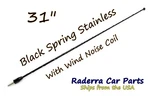 31" Black Spring Stainless Fm Antenna Mast Fits: 2009-2025 Ford F-150 New. Price: $18.95.