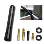 Real Carbon Fiber 3 Inch Short Antenna Jdm Style Am/fm Radio Aerial Whip Black New. Price: $10.44.