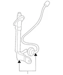 Oem Toyota Radio Antenna Mast Fits Select Highlander 2001-2007 86309-48020 New. Price: $94.99.