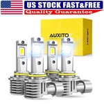 4PCS 9005 + 9006 Led Headlight High Low Beam Bulbs Bright Super White Auxito New. Price: $44.64.