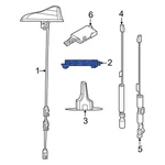 For Dodge Hornet 2023-2025 68494187AA Radio Antenna Module New. Price: $34.50.