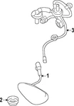 Genuine Mazda Antenna Cable NC9H-66-F50 New. Price: $232.60.