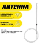 Power Antenna Mast 86337-60151 For Toyota Land Cruiser 1998-99 2000-07 Silver New. Price: $15.99.