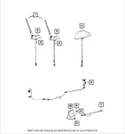17-23 Jeep Cherokee Compass Cable & Base Assembly Antenna Mopar New Oem. Price: $140.26.