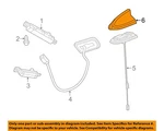 Chrysler Oem 18-23 300 Electrical Antenna-cover 5ZW43NRVAA New. Price: $57.63.