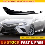 Fits 2021-2023 Toyota Camry Xse Front Bumper Side Lower Trim Left Matte Usa New. Price: $27.54.