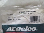 New Acdelco Gm Oem 22038180 Antenna-radio Bracket Nos (15-B1-4-2). Price: $9.99.
