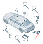 New Audi A8 Lte Aerial Retainer 4N0035205. Price: $23.86.