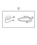 Genuine Mopar Radio Antenna Assembly 5064813AA New. Price: $105.91.