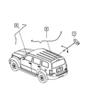 Genuine Mopar Antenna Cable 56040838AC New. Price: $36.77.