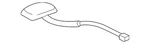 Genuine Honda Radio Antenna Mast 39150-SJC-A11ZC New. Price: $125.84.