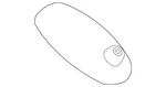 Genuine Nissan Radio Antenna Cover 28228-6FR0A New. Price: $86.16.