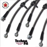 For 2017-2019 Nissan Titan Front + Rear Techna-fit Stainless Steel Brake Lines New. Price: $164.95.