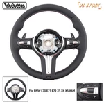 For Bmw E70 E71 E72 X5 X6M Sports Leather Steering Wheel W/ Paddles Us New. Price: $203.90.