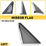Lh Left Driver Mirror Side Flag Molding Fits For 2008-2016 Chrysler Town Country New. Price: $16.99.