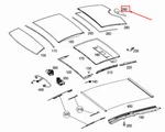 New Mercedes-benz Coupe C207 Roof Antenna Cover A2077840056 No Duty To. Price: $225.84.