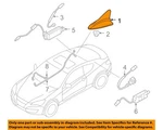 Hyundai Oem 2016 Genesis Coupe-antenna 962102M210U6G New. Price: $206.86.