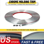 Chrome Molding Strip Car Door Bumper Window Side Trime Protector 16FT 10MM New. Price: $10.06.
