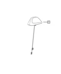 Genuine Mopar Base Cable And Bracket Antenna 1YG06KXJAF New. Price: $131.04.