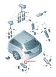 New Audi A4 Avant B8 Rear Left Antenna Amplifier 8K9035225C Original. Price: $180.17.