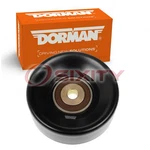 Dorman Techoice Smooth Pulley Drive Belt Idler For 1988-1993 Chrysler Kz New. Price: $38.41.
