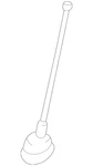 Genuine Mitsubishi Antenna Mast 8723A199 New. Price: $37.59.