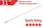 31" Chrome Antenna Mast Power Radio Am/fm For Toyota Tacoma 1995-2016 Long Rod New. Price: $15.98.