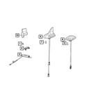 Genuine Mopar Cable & Base Assembly Antenna 5YS48NRVAA New. Price: $105.63.