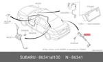 Genuine Oe Noise Suppr Assembly Sdn 86341AL100 For Subaru 86341-AL100 Neu. Price: $36.29.