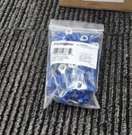 (qty 400) Install Bay BVRT10 Blue Vinyl Insulated Ring Terminal 16-14 Ga #10 Open. Price: $25.10.