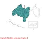 2012 Chevrolet Traverse Park Aid System Control Module Bracket Used 20756021 Oem. Price: $21.24.