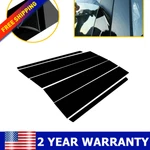 Set Of 6 Door Pillar Post Trim Ford Explorer 2011-2019 Black Exterior Cover New. Price: $14.24.