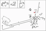 Genuine Mercedes W140 Sedan Gasket Lower Part 140827129864 New. Price: $14.41.