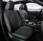 Toyota Highlander 2020-2024 Giant Panda Full Seat Covers 2ND Row Captain New. Price: $26.00.