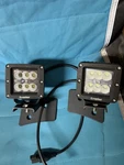 Heise HE-CL22PK 4-LED Black Cube Driving 2-PACK Set Car Lighting Used. Price: $55.00.
