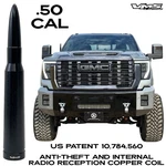 50 Caliber Ammo Bullet Anti Theft Copper Coil Antenna For Gmc Sierra Hd New. Price: $32.95.