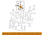 Gm Oem 97-20 Aurora Front Bumper Components-mount Bracket 15791866 New. Price: $105.84.