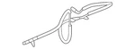 Genuine Gm Radio End Antenna Extension Cable 23408193 New. Price: $34.32.