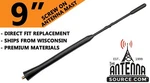 9" Fuba Style Antenna Mast Fits: 2006-2011 Chevrolet Hhr New. Price: $13.99.