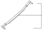 Genuine Nissan Leaf Spring Assembly 55020-9FS5B New. Price: $1011.05.