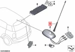 Genuine Mini Cooper Jcw One R60 R61 ALL4 1.6 2.0 Sd Aerial Rod 65209803852 New. Price: $43.52.
