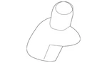 Genuine Mitsubishi Antenna Base 8723A334 New. Price: $64.35.
