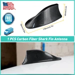 1 Pcs Roof Radio Am/fm Signal Carbon Fiber Shark Fin Aerial Antenna Cover Us New. Price: $13.99.