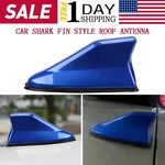 Blue Shark Fin Antenna Cover Base Replacement Signal Aerial Roof Accessories Us New. Price: $10.95.