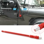6.7 Red Reflex Antenna For Jeep Wrangler Jk Jl Rubicon Sahara 07+ Accessories New. Price: $13.99.