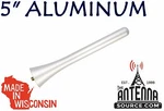 **short** 5" Silver Billet Aluminum Antenna Mast Fits: 2015-2026 Ford Mustang New. Price: $24.99.