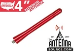 **short** 4" Aluminum Red Antenna Mast Fits: 1998-2010 Volkswagen Beetle New. Price: $24.99.